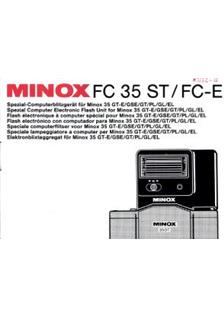 Minox 35 GS-E manual. Camera Instructions.